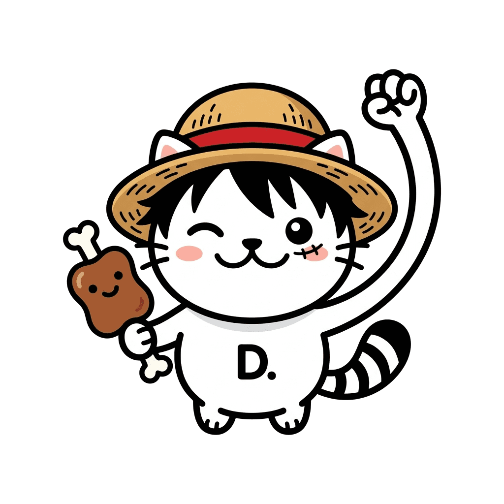 Luffy Octocat Logo